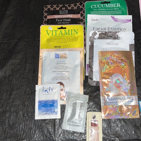 Face & Lip & Eye Masks Bundle of All Individual Packages NWOT - Picture 2 of 4
